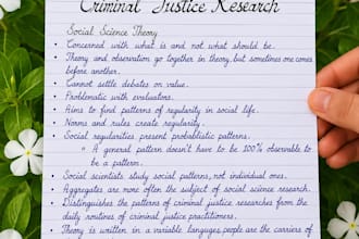 do beautiful handwritten notes and assignment for students