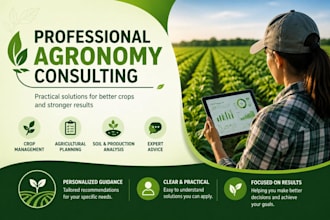 provide professional agronomy and agriculture consulting