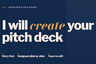 create your pitch deck