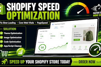 optimize shopify speed core web vitals and google pagespeed boost