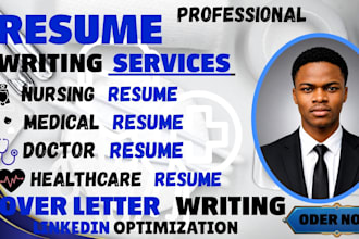 write an ats healthcare, medical and nursing resume