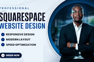 design, redesign or build a proffessional squarespace website
