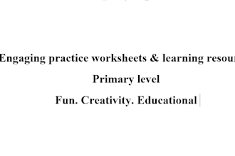 create engaging worksheets, activities and learning resources for kids