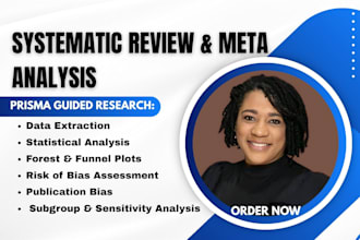 conduct systematic review and meta analysis with prisma