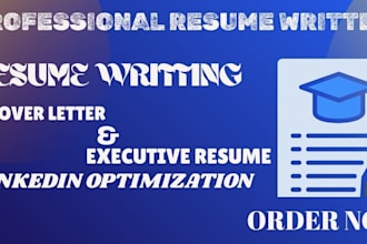 write an ats optimized executive resume and CV