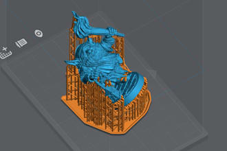 create professional and flawless 3d supports for your 3d miniature