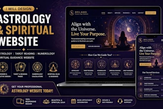 astrology website tarot reading website numerology website spiritual website
