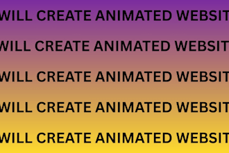 create webflow website animated website interactive website