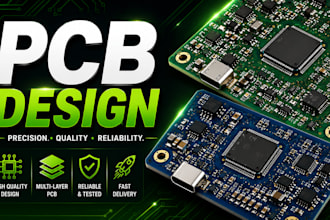 do reverse engineer, redesign pcb, create footprints, bom and manufacturing