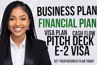 write a professional visa business plan for immigration and investors