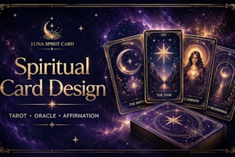 create spiritual tarot oracle affirmation and manifestation cards