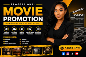 promote your movie, film, documentary, trailer and short film