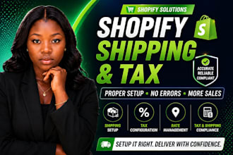 setup shopify shipping and tax shopify shipping profile international shipping