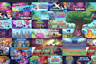 design custom steam capsule art and steam banner for your indie game