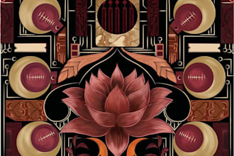 create seamless textile prints