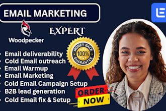 setup woodpecker cold email campaigns woodpecker b2b lead generation