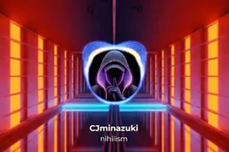create custom unique audio visualizer or audio spectrum for your music