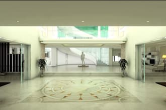 remodel luxury mansion interior, render living,  kitchen visualization, bathroom