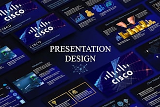 create a professional business pitch deck