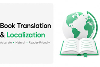 translate book professionally for authors and publishers