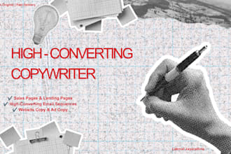 write high converting sales copy