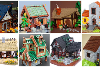design custom lego mocs, 3d models, building instructions using bricklink studio