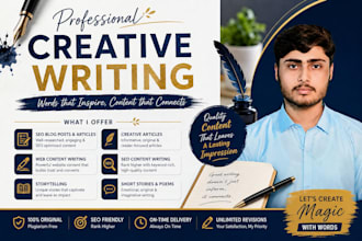 provide creative writing exercises, services and activities