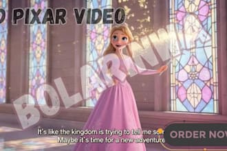 3d ai cartoon video 3d pixar style ai animation 3d disney style kids animation