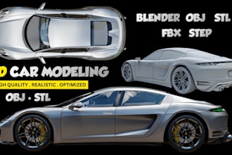 3d car modeling car rendering 3d vehicle design automotive blender 3d printing