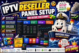activate admin panel with reseller panel, dream4k, zen4k, fully rebrand, xciptv