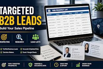 generate targeted b2b leads business funding leads and prospect sales leads