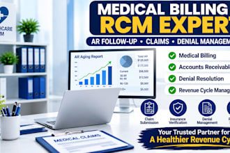 medical billing, rcm expert, ar follow up