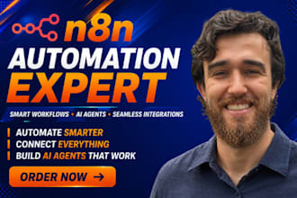 build n8n ai agent automation, custom ai agents and n8n workflow automation