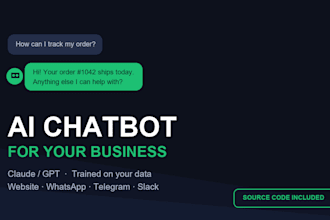 build an ai chatbot for your business using claude or gpt