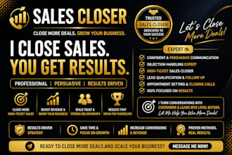 close high ticket sales calls as your expert sales closer