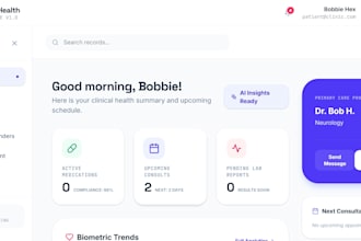 develop an ai powered healthcare management and decision support system