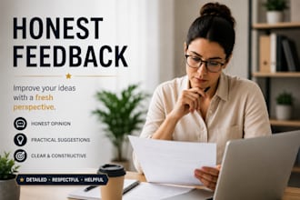 review your text, ads and marketing ideas