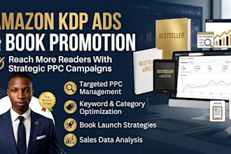manage amazon KDP ads and promote your book with ppccampaign