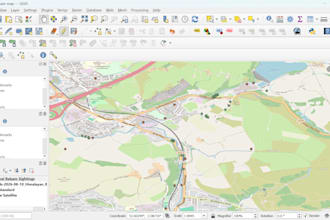 create custom maps plot coordinates and do gis data entry in qgis
