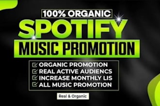 promote your music on spotify for more streams and exposure