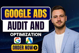 audit and optimize your google ads ppc campaign as an expert for better roas