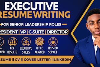 craft executive resumes for directors vps and c suite roles