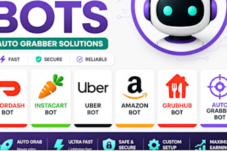 reactivate uber eats bot, roadie bot, doordash bot, zifty bot, uber black bot