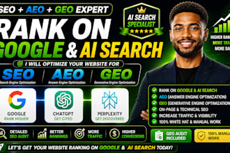 optimize website SEO aeo and GEO for google and ai search