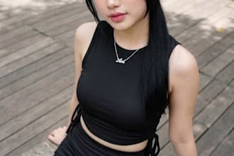 be create realistic fashion photo model image