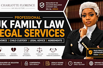 draft UK divorce agreements, child arrangements and family law documents