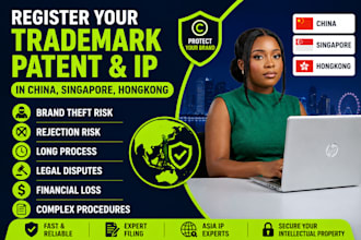 file trademark registration, office action in china, singapore and hong kong