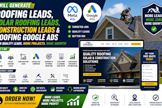 generate roofing leads solar roofing leads construction leads roofing google ads