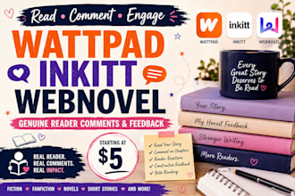 read interact comment on out wattpad and inkitt story