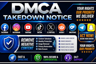send dmca takedown notice tiktok,reddit,facebook,twitter,instagram,shopify,etsy